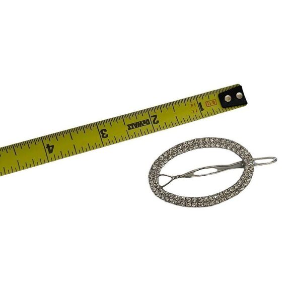 Barrette Rhinestone Clasp - Picture 2 of 2